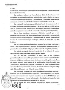 Decreto 861/20: Nuevas medidas para Río Gallegos