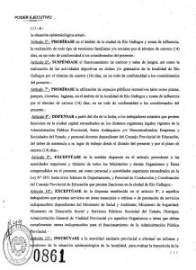 Decreto 861/20: Nuevas medidas para Río Gallegos
