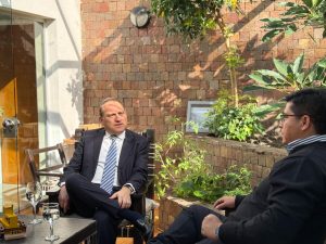 El Embajador de Portugal fue recibido por el gobernador Vidal durante su visita institucional a Santa Cruz