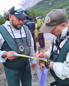 El Chaltén: Pesca Continental refuerza controles junto a Gendarmería Nacional