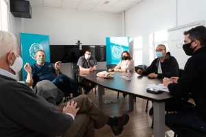 Profesionales del sistema sanitario provincial colaboran en el Hospital Regional Río Gallegos