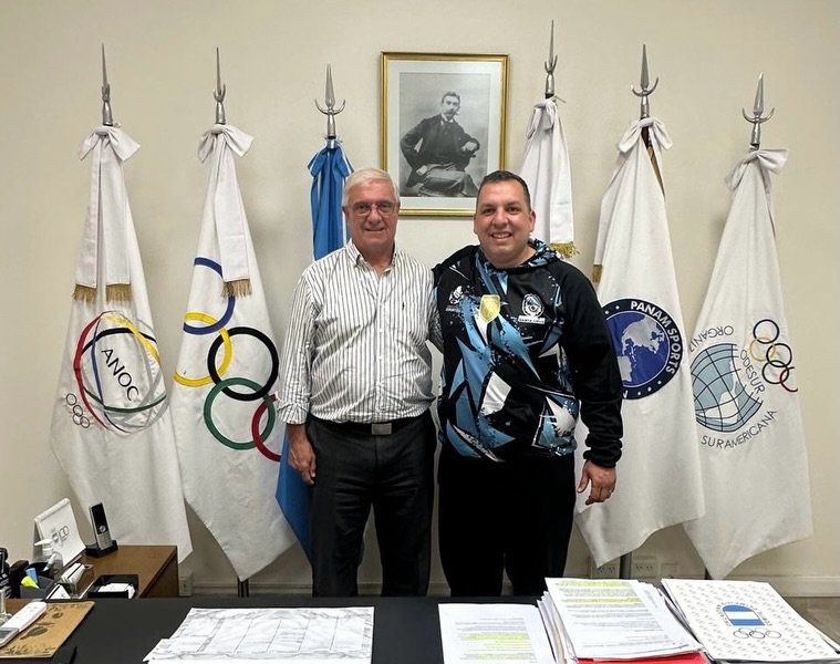 Deporte mantuvo una reunión de trabajo con autoridades del Comité Olímpico Argentino