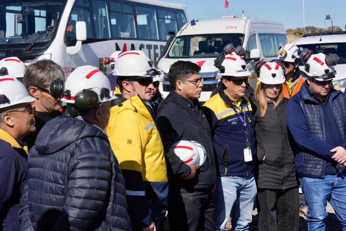 Ricci y Treppo destacaron el impacto de la inversión de Newmont en el empleo y el desarrollo local
