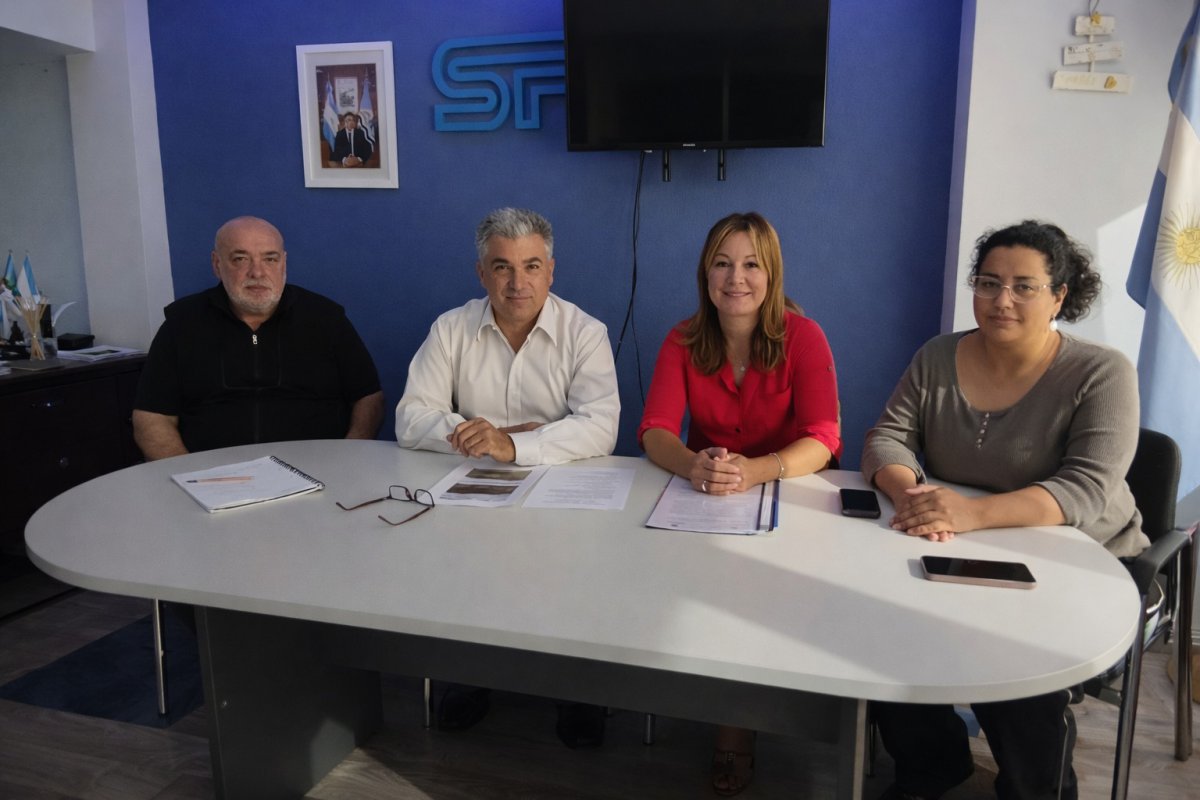 Servicios Públicos y Los Antiguos realizan acciones conjuntas para fortalecer la infraestructura