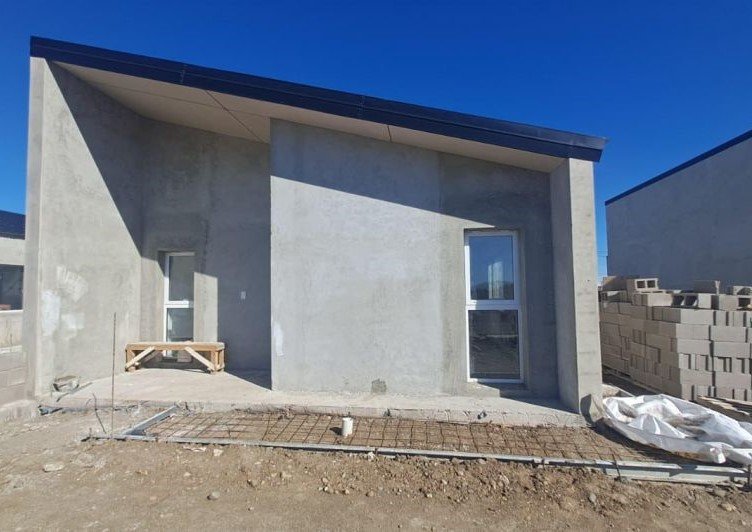 Con un avance del 85%, el IDUV supervisó la obra de 56 viviendas en Río Gallegos