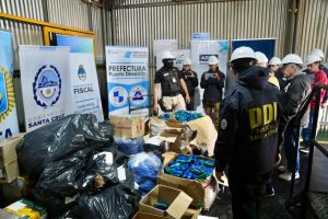 Santa Cruz realizó la mayor quema de droga de los últimos años: 267 kilos destruidos
