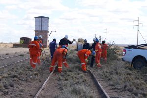 Claudio Vidal desde Jaramillo: “Tenemos que recuperar nuestras vías y convertirlas en una oportunidad para el turismo y el empleo”