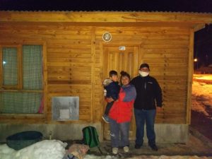 Policía, Gendarmería y Vialidad asistieron a mujer embarazada