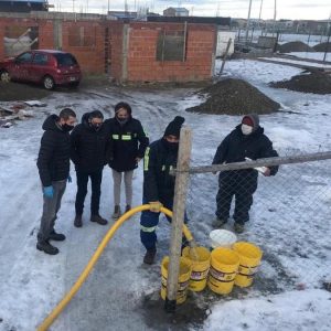 #PlanPatria: Servicios Públicos entregó 44.500 litros de agua en Río Gallegos
