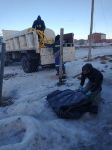 #PlanPatria: Servicios Públicos entregó 44.500 litros de agua en Río Gallegos