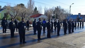 Emotivo homenaje en honor al Comisario Inspector Félix Inostroza