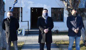 Emotivo homenaje en honor al Comisario Inspector Félix Inostroza