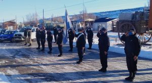 Emotivo homenaje en honor al Comisario Inspector Félix Inostroza