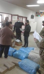 Entregaron insumos al Hospital Militar para la atención de pacientes COVID – 19