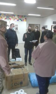 Entregaron insumos al Hospital Militar para la atención de pacientes COVID – 19