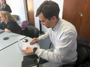 Servicios Públicos trabaja en la iluminación de la calle 22 de Río Gallegos