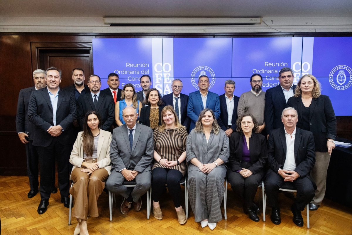 Santa Cruz en el Consejo Federal de Salud: definieron agenda de trabajo para los próximos meses
