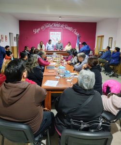 Fortalecen el vínculo con clubes de la Liga Norte en Caleta Olivia
