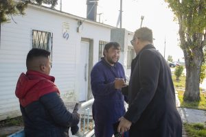 Georgion recorrió el Centro Social de Río Gallegos y puso en valor el trabajo humano del equipo