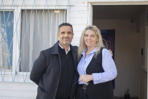 Georgion recorrió el Centro Social de Río Gallegos y puso en valor el trabajo humano del equipo