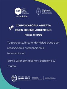 Convocan a empresas y emprendedores a postular al Sello de Buen Diseño Argentino