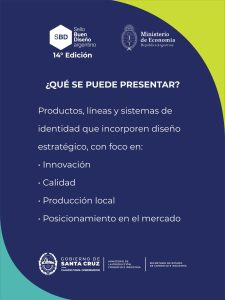 Convocan a empresas y emprendedores a postular al Sello de Buen Diseño Argentino