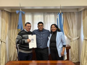 Vidal entregó aportes a instituciones de Perito Moreno para fortalecer el trabajo comunitario