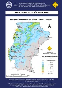 Sábado 25: Se anticipan precipitaciones en gran parte de Santa Cruz