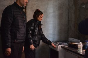 Antes del invierno, más familias acceden al gas en Santa Cruz