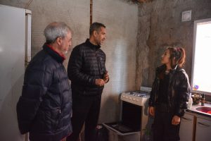 Antes del invierno, más familias acceden al gas en Santa Cruz
