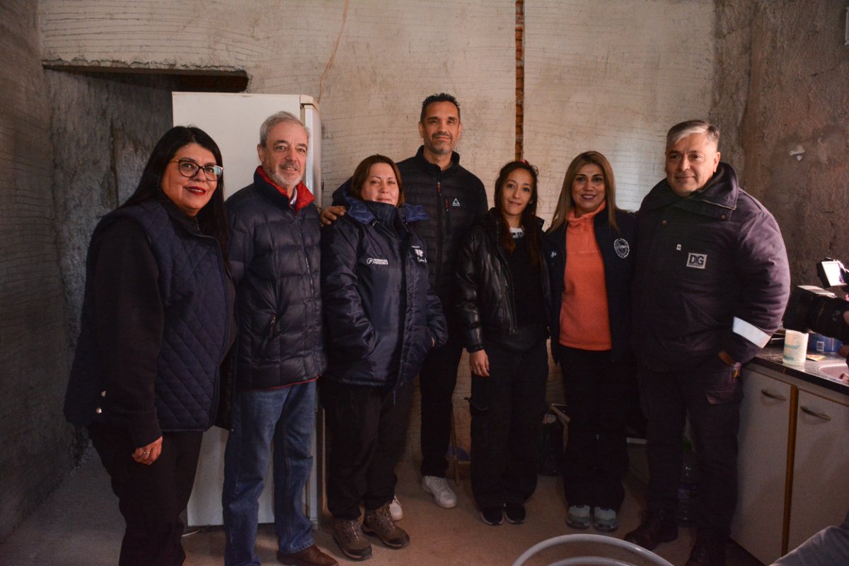 Antes del invierno, más familias acceden al gas en Santa Cruz