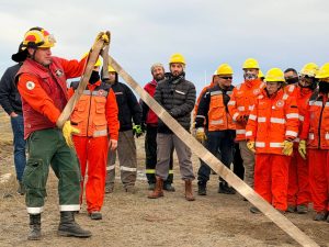 Santa Cruz fortalece la preparación para el combate de incendios forestales con la formación de brigadistas