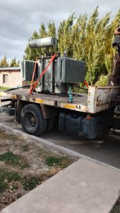Servicios Públicos fortalece la infraestructura energética y sanitaria en Lago Posadas y Bajo Caracoles