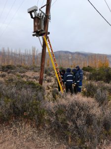 Servicios Públicos fortalece la infraestructura energética y sanitaria en Lago Posadas y Bajo Caracoles