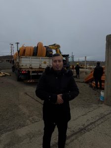 Caleta Olivia: llegaron los materiales para iniciar la esperada obra de extensión de la red de gas