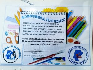 Claudio Vidal recibió a Yanina Guzmán, la estudiante de Río Gallegos con promedio 10 que inicia Odontología en la UBA