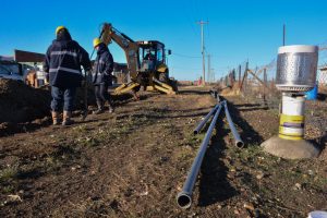 La gestión de Claudio Vidal invierte 190 millones de pesos para llevar agua al barrio 22 de Septiembre