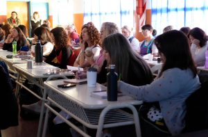 Fortalecen la gestión administrativa y el compromiso institucional con jardines de infantes de Zona Norte