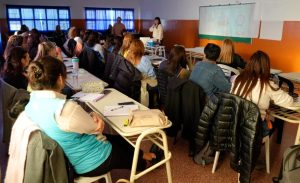 Fortalecen la gestión administrativa y el compromiso institucional con jardines de infantes de Zona Norte