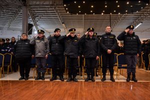 Claudio Vidal marcó un hecho histórico al reunir a toda la cúpula policial y poner en marcha el nuevo Juzgado Provincial Infracciones de Tránsito