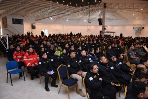 Claudio Vidal marcó un hecho histórico al reunir a toda la cúpula policial y poner en marcha el nuevo Juzgado Provincial Infracciones de Tránsito
