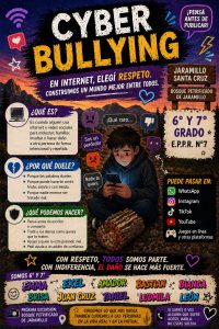 Estudiantes rurales participaron del Taller de Concientización sobre Ciberbullyng y Convivencia Digital