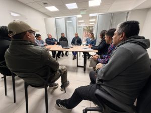 Gobierno de Santa Cruz, Distrigas y el Municipio de Caleta Olivia articulan soluciones para el servicio de gas en clubes y barrios