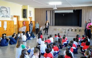 Continúan potenciando el Plan de Alfabetización en escuelas de Puerto San Julián