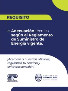 El Gobierno de Santa Cruz lanza un plan estratégico para regularizar conexiones clandestinas eléctricas en toda la provincia