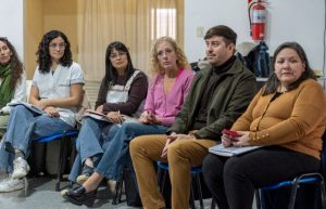 Realizaron trabajo territorial en Puerto San Julián sobre la Guía "Escuelas que acompañan en comunidad"