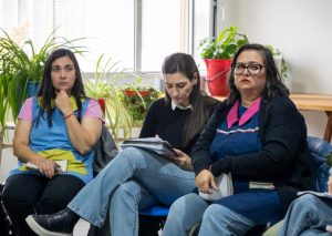 Realizaron trabajo territorial en Puerto San Julián sobre la Guía "Escuelas que acompañan en comunidad"