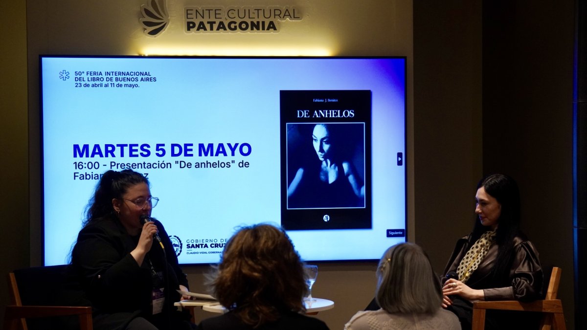 “De anhelos” sumó poesía y prosa santacruceña en la decimotercera jornada de la FILBA 2026