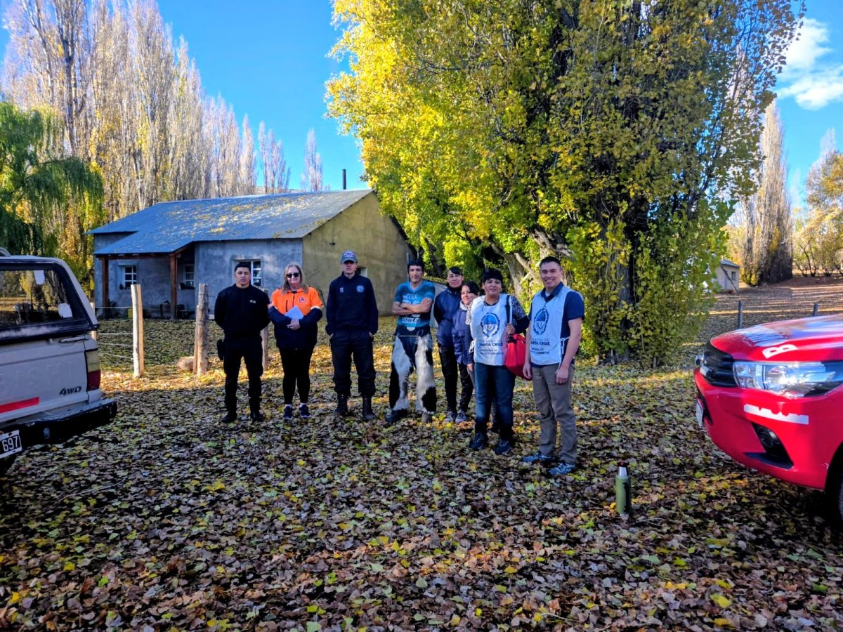 Fuerte despliegue del Ministerio de Salud en zonas rurales del noroeste santacruceño