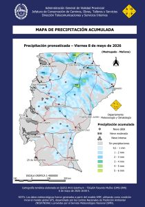 Se prevén precipitaciones y bajas temperaturas para mañana y el viernes